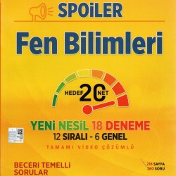 Spoiler 8.Sınıf LGS Fen Bilimleri Deneme Sınavı