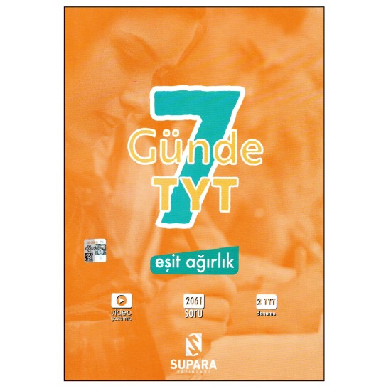 Supara Yayınları TYT Eşit Ağırlık 