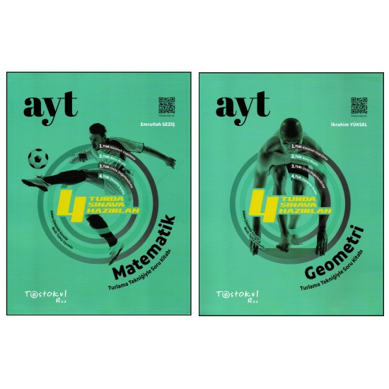 Testokul AYT Matematik+Geometri Turlama Tekniğiyle Soru Kitabı 2 Kitap Testokul AYT Matematik+Geometri Turlama Tekniğiyle Soru Kitabı 2 Kitap