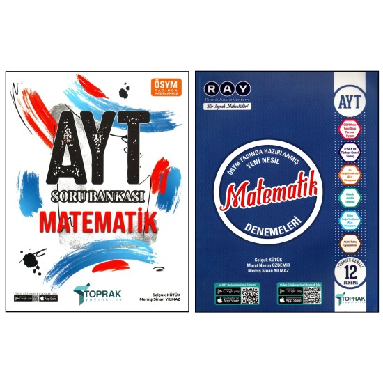 Toprak AYT Matematik Soru Bankası + Deneme 2 Kitap
