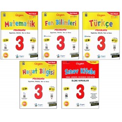 Üçgen 3. Sınıf Yeni Nesil Matematik+Türkçe+Fen+Hayat Bilg.+Sınav Kitabı 5 Kitap Üçgen 3. Sınıf Yeni Nesil Matematik+Türkçe+Fen+Hayat Bilg.+Sınav Kitabı 5 Kitap