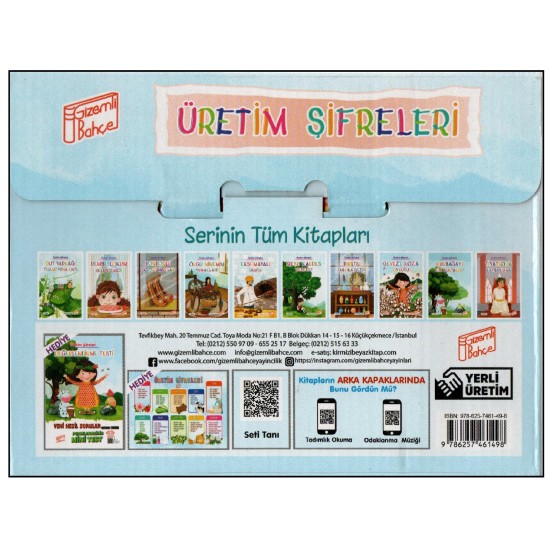 Üretim Şifreleri Hikaye Seti