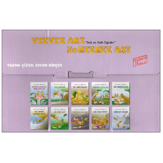 Vızvız Arı İle MIzmız Arı Hikaye Seti